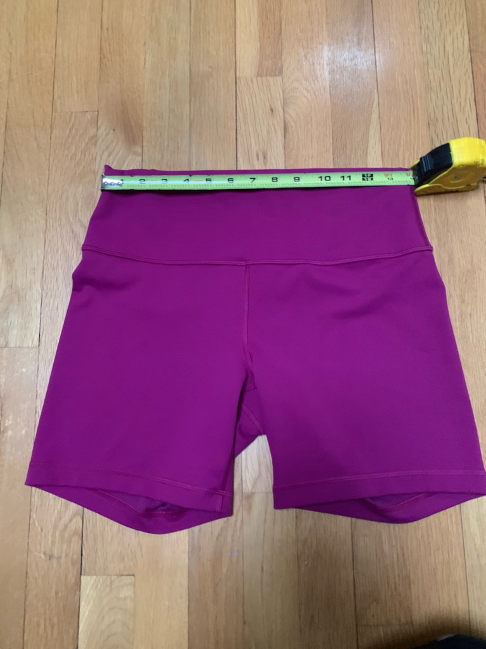Lululemon Align High-Rise Bike Shorts (Size 12, Pink/Magenta) - Picture 5 of 8